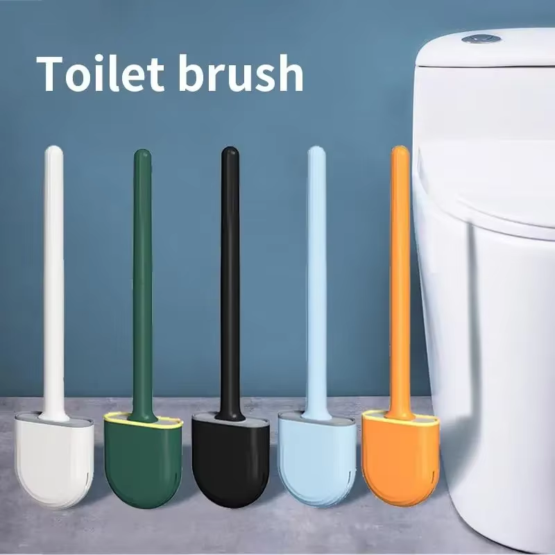 Toilet Brush Holder - فرشاة تنظيف المرحاض المعلقة من السيليكون