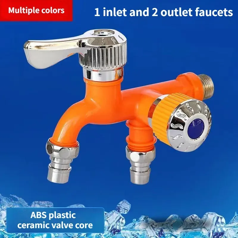 Home Outlet Bathroom - صنبور تحكم مزدوج بمنفذ مزدوج ،