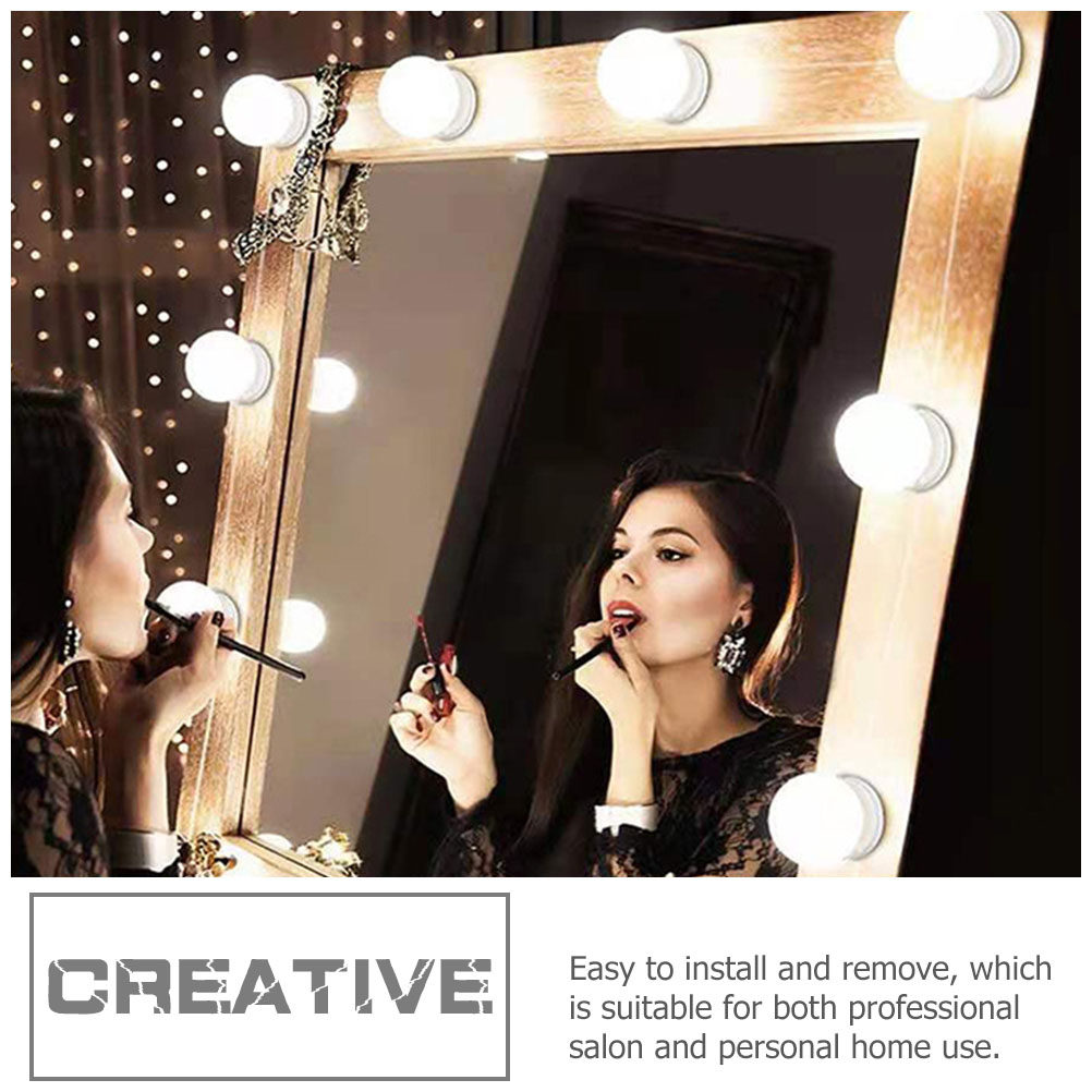 Home Bathroom Vanity - مجموعة واحدة من مصابيح LED لمرآة