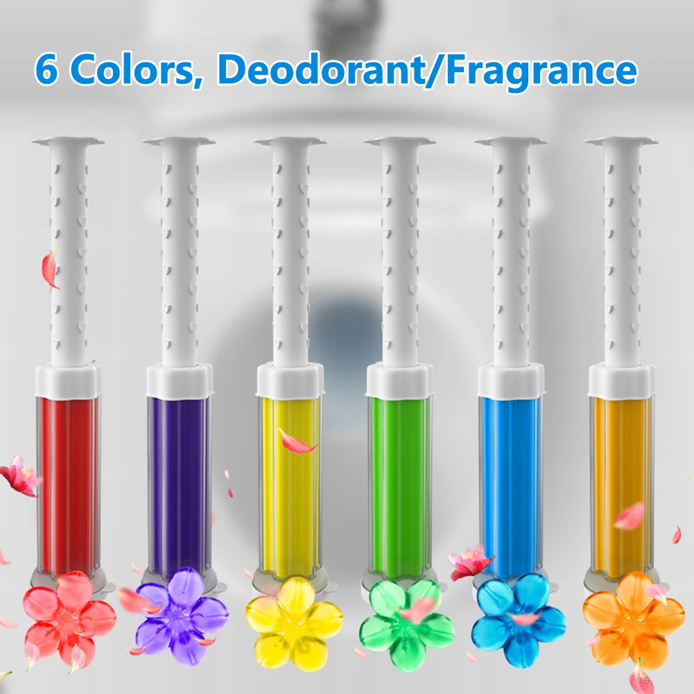 Home Bathroom Cleaning Kit - 5 قطعة/المجموعة زهرة العطرية منظف المرحاض