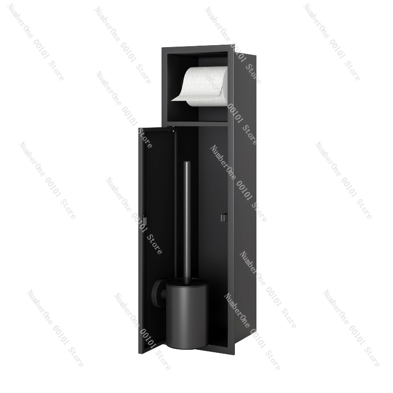 Toilet Brush Holder - حامل فرشاة مرحاض مخفي من الفولاذ