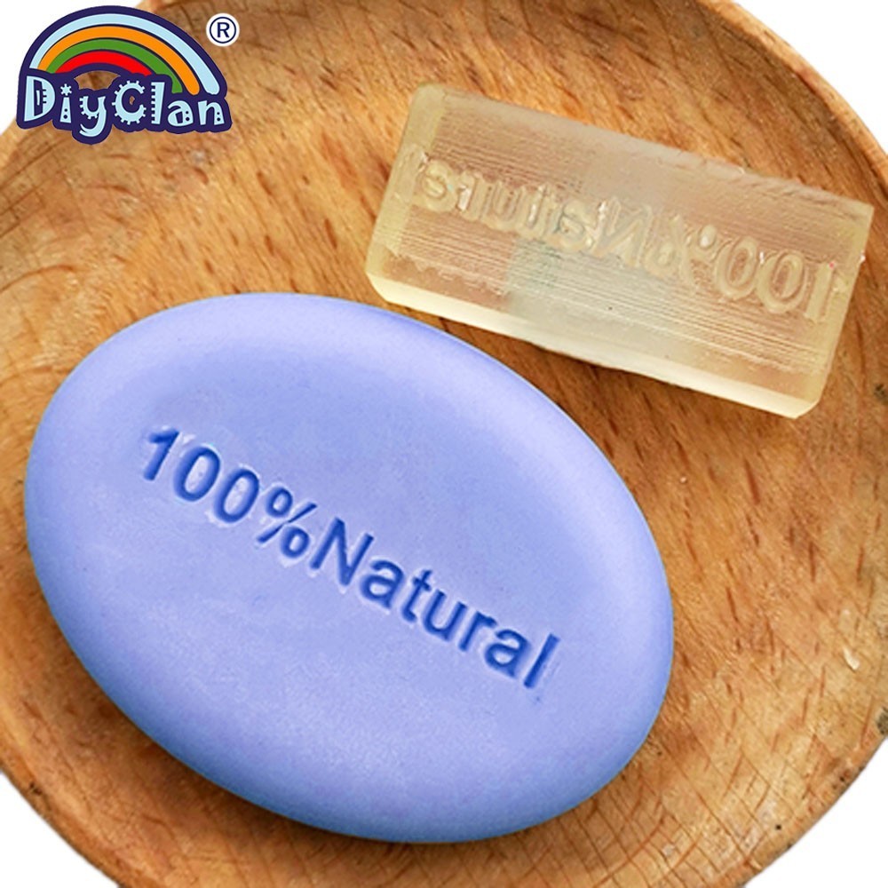Glass Soap Dish - اليدوية الراتنج واضح الصابون ختم 100%