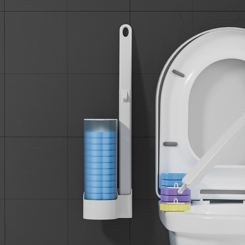 Toilet Brush Holder - أداة تنظيف مثبتة على الحائط لفرشاة