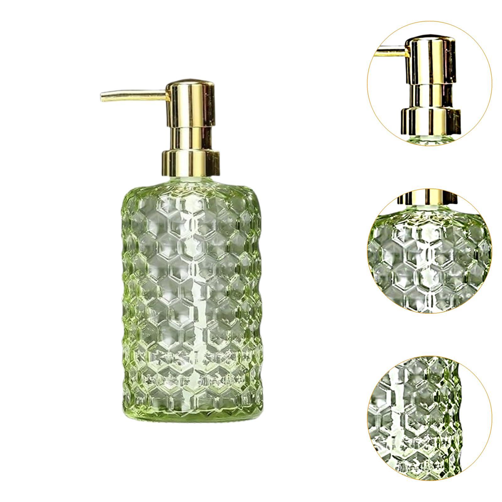 Glass Soap Dish - موزع صابون يدوي زجاجي شفاف سعة