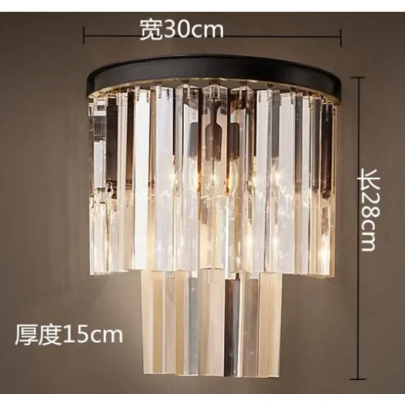 مصباح جداري كريستالي K9 بتصميم - مراجعة Home Outlet Bathroom وسعره