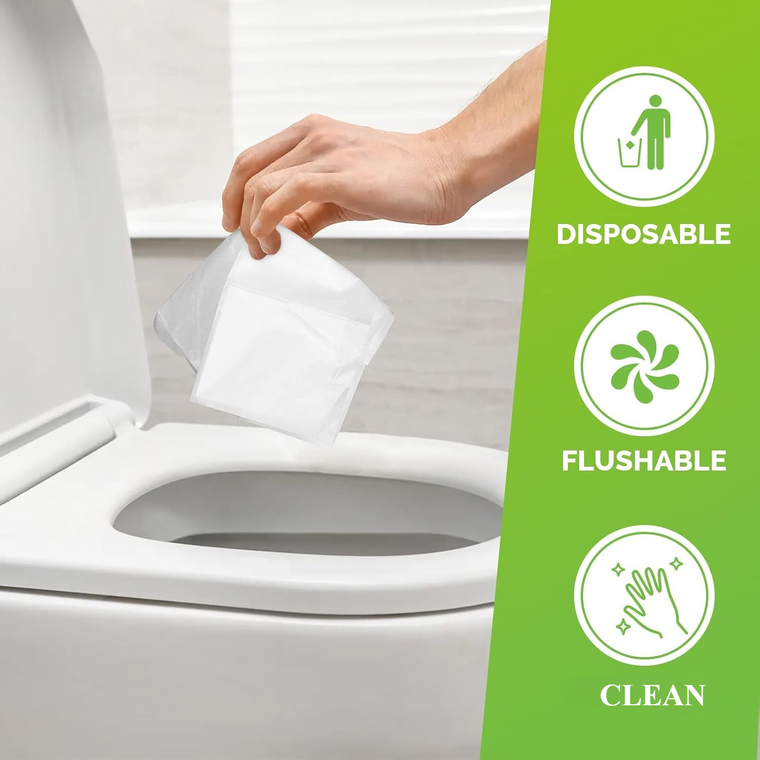 20-50 قطعة من أغطية مقاعد المر - مراجعة Home Bathroom Cleaning وسعره