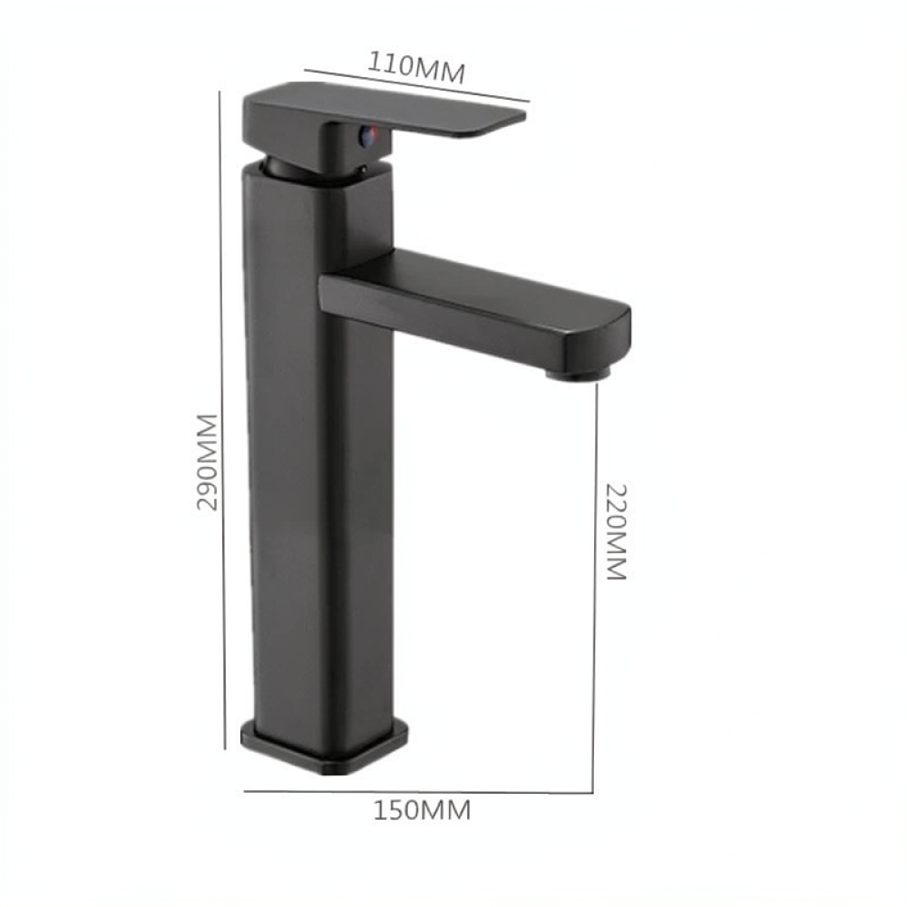 صنبور حوض حمام مربع أنيق من ال - مراجعة Home Hardware Bathroom Sinks وسعره