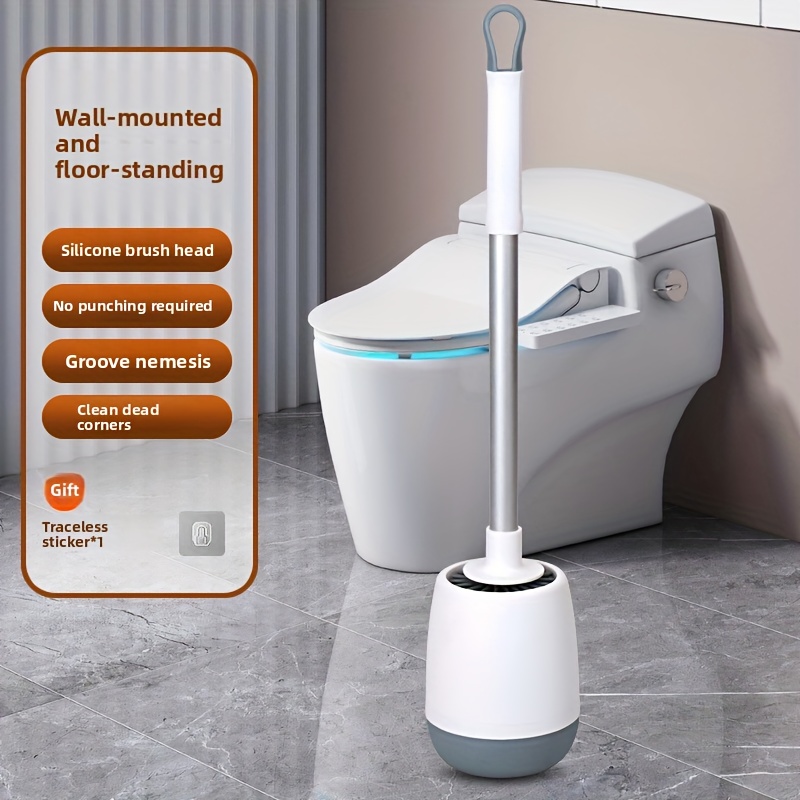 ​ مجموعة فرش تواليت متعددة الو - مراجعة Toilet Brush Holder وسعره