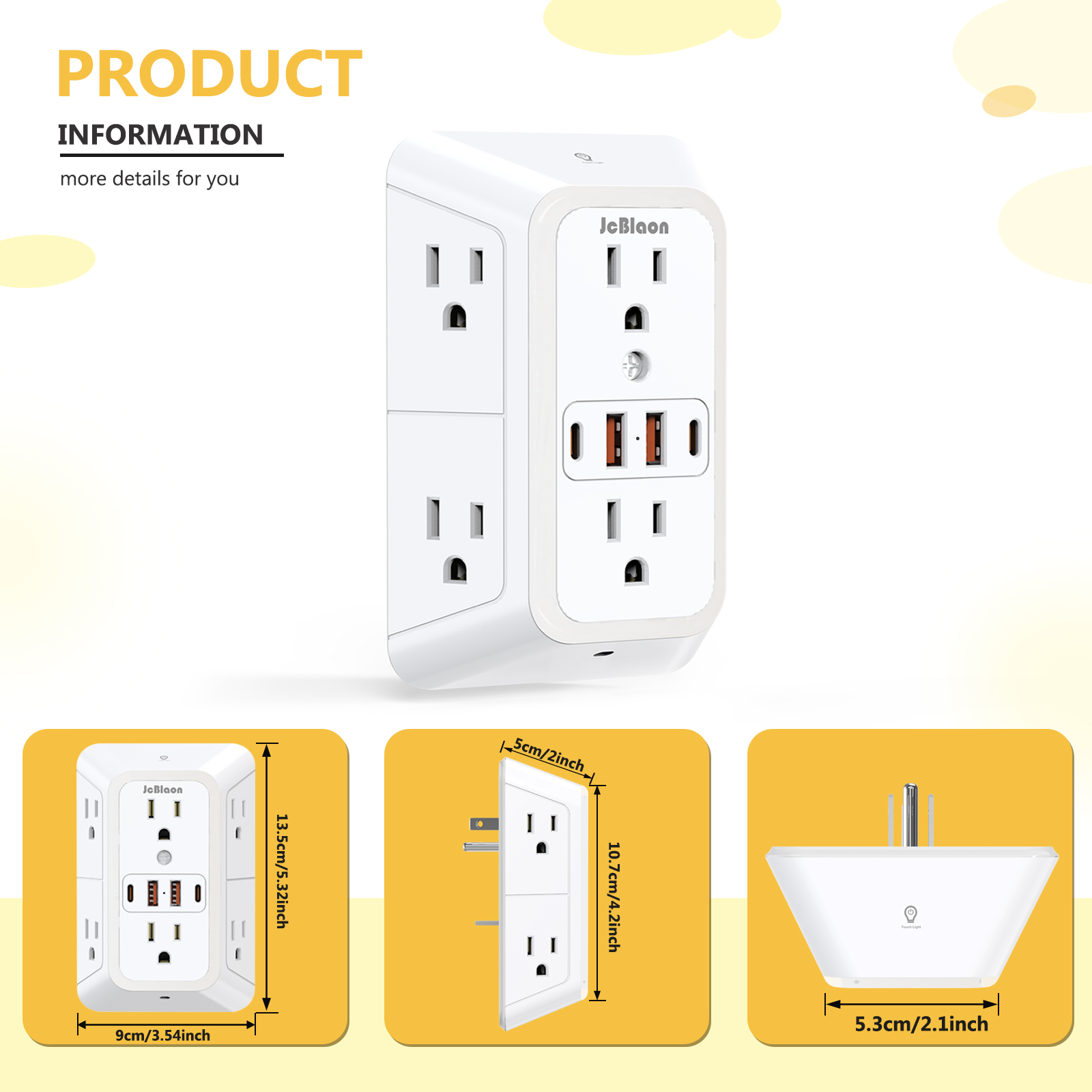 مقبس حائط USB-C مع إضاءة ليلية - مراجعة Home Outlet Bathroom وسعره