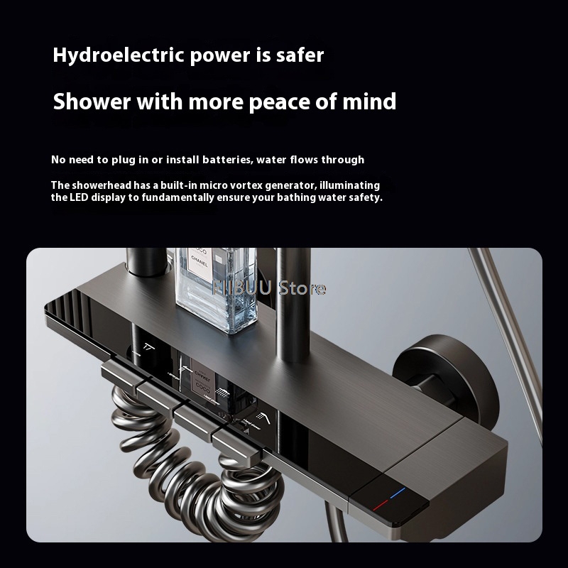 نظام دش بشاشة LED مع رأس دش كب - مراجعة Home Outlet Bathroom وسعره