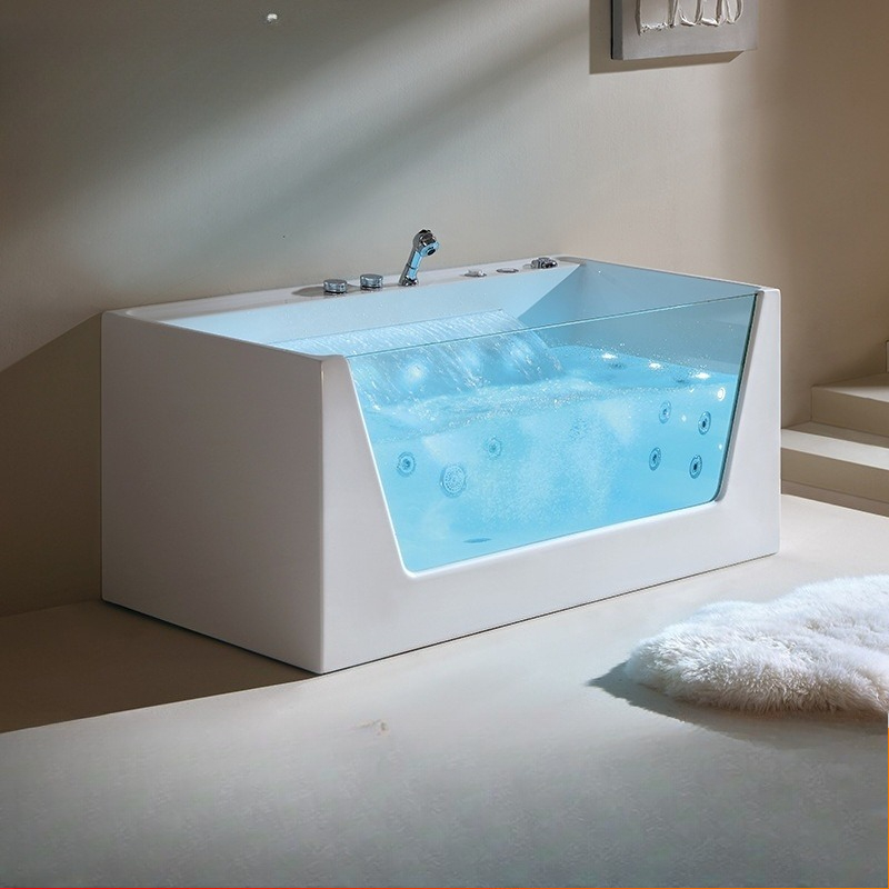 حوض استحمام أكريليك للمساج، حو - مراجعة Home Bathroom Jacuzzi وسعره