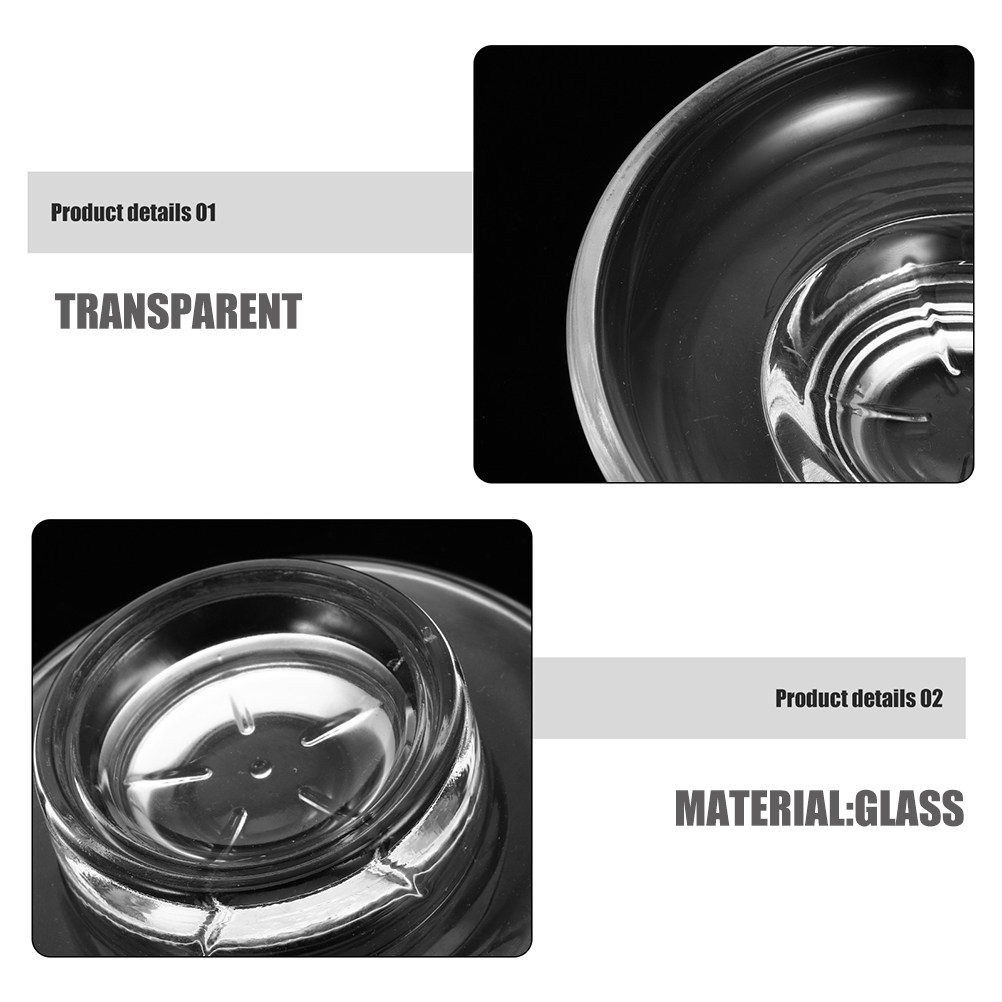 صحن صابون زجاجي شفاف بحواف مست - مراجعة Glass Soap Dish وسعره
