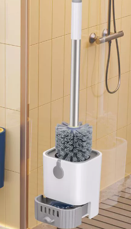 مجموعة فرشاة مرحاض مثبتة على ا - مراجعة Home Bathroom Cleaning Kit وسعره
