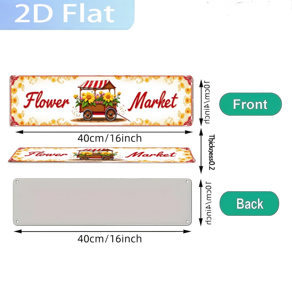لافتة مسطحة ثنائية الأبعاد بتص - مراجعة Home Kitchen Bathroom Marketing وسعره