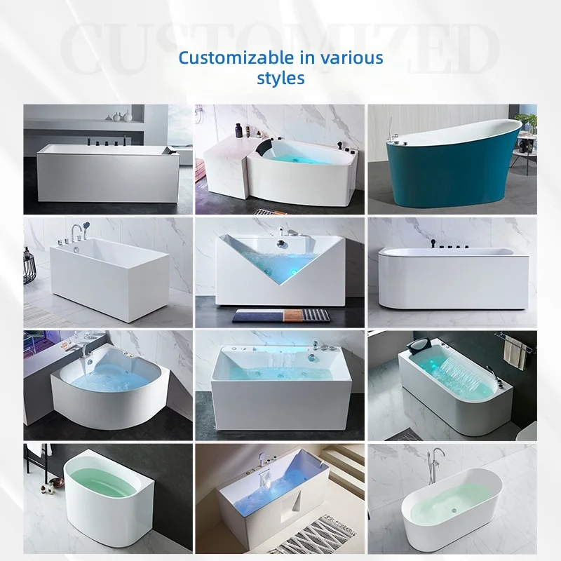 # حوض استحمام أكريليك للتدليك، - مراجعة Home Bathroom Jacuzzi وسعره