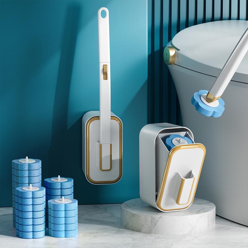 طقم فرشاة مرحاض مثبتة على الحا - مراجعة Toilet Brush Holder وسعره