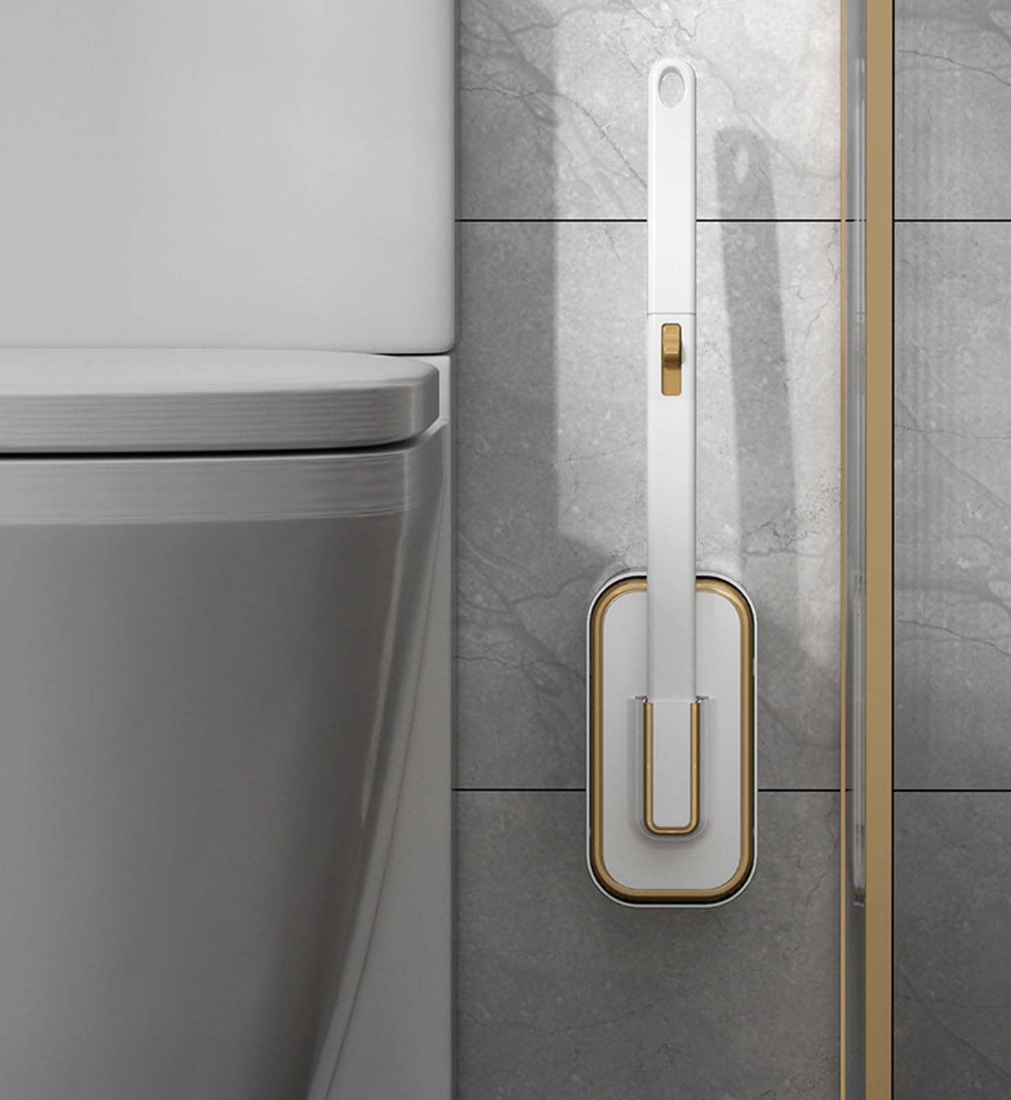 طقم فرشاة مرحاض مثبتة على الحا - مراجعة Toilet Brush Holder وسعره