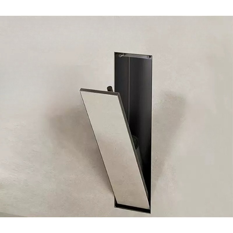 حامل فرشاة المرحاض المخفي + رف - مراجعة Toilet Brush Holder وسعره