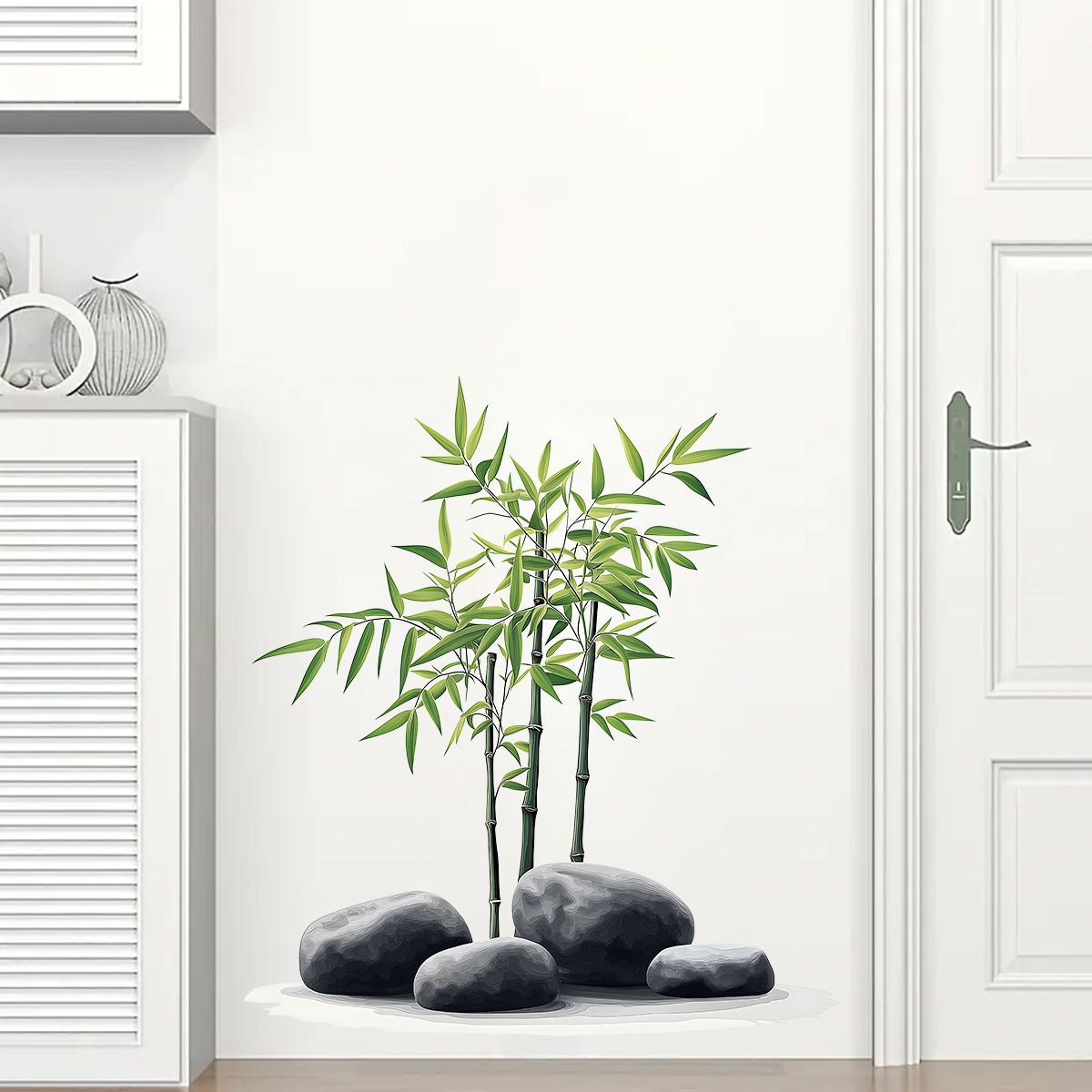 الحبر الخيزران الجدار ملصق الح - مراجعة Home Bathroom Wall Tiles وسعره