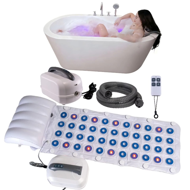 حوض استحمام محمول مع وسادة تدل - مراجعة Bathtub Pillow Inflatable وسعره