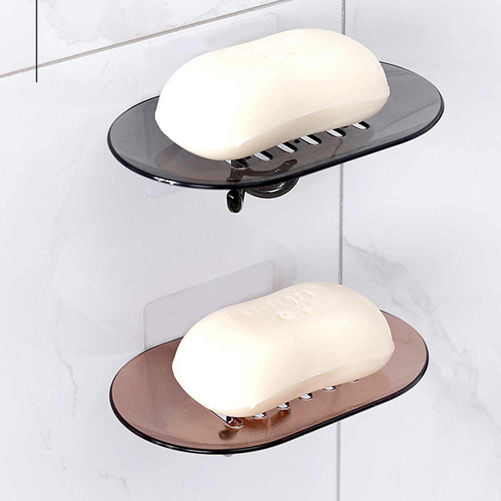 حامل صابون لاصق بدون استخدام ا - مراجعة Glass Soap Dish وسعره