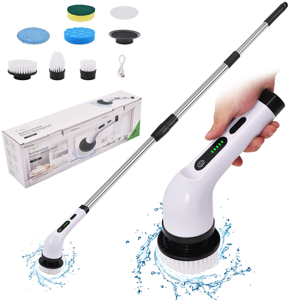 فرشاة تنظيف كهربائية متعددة ال - مراجعة Home Bathroom Cleaning وسعره