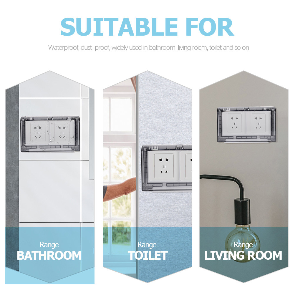 قطعتان من صندوق المقابس متعدد  - مراجعة Home Outlet Bathroom وسعره