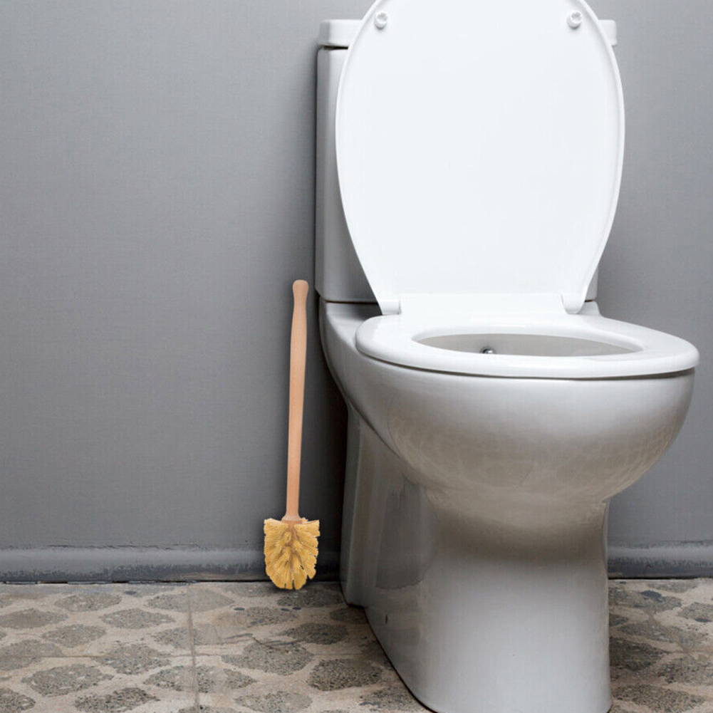 فرشاة مرحاض خشبية بمقبض طويل و - مراجعة Toilet Brush Holder وسعره