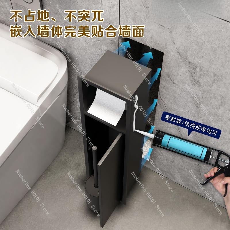 حامل فرشاة مرحاض مخفي من الفول - مراجعة Toilet Brush Holder وسعره