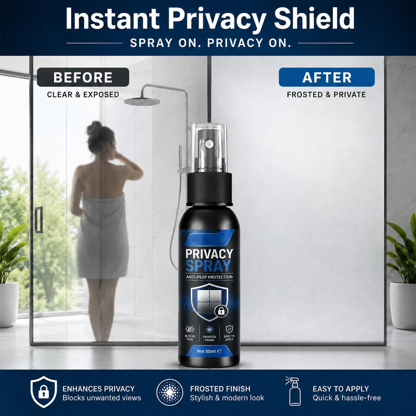بخاخ تجميد الزجاج 50 مل، فيلم  - مراجعة Home Bathroom Glass وسعره