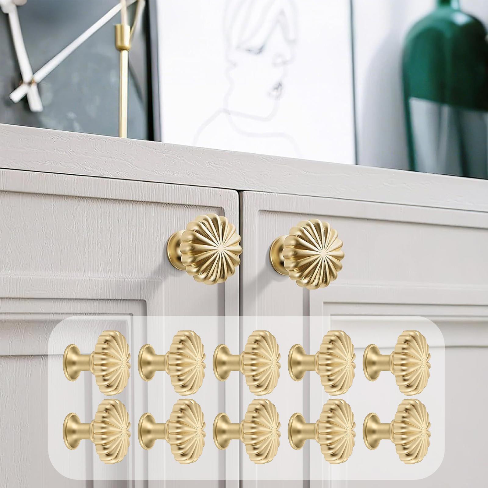 10 قطع مقابض خزانة اليقطين - خ - مراجعة Home Hardware Bathroom Cabinets وسعره
