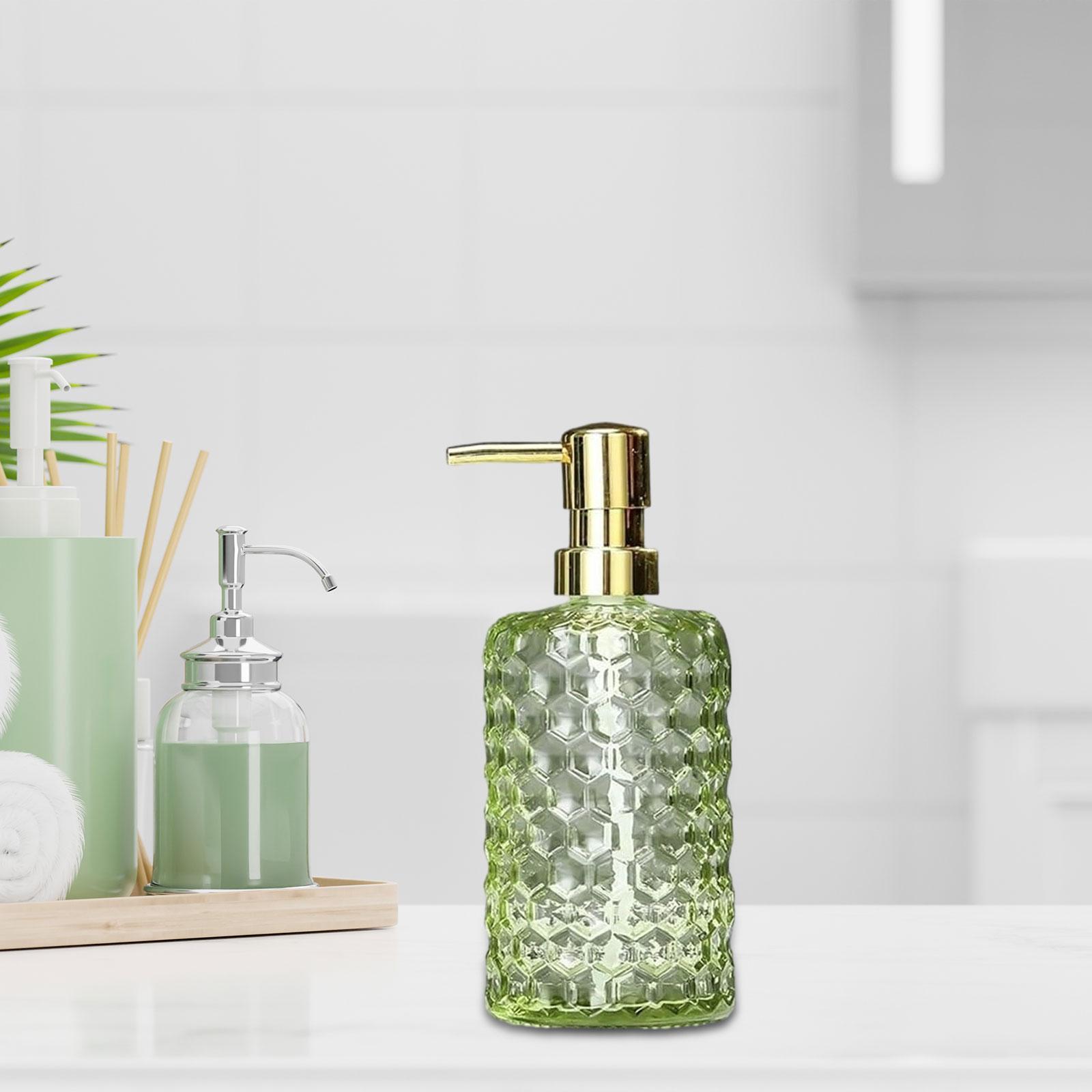 موزع صابون يدوي زجاجي شفاف سعة - مراجعة Glass Soap Dish وسعره