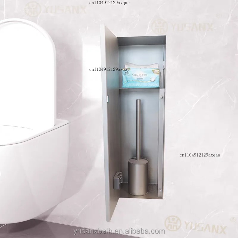 حامل فرشاة المرحاض المدمج من ا - مراجعة Toilet Brush Holder وسعره