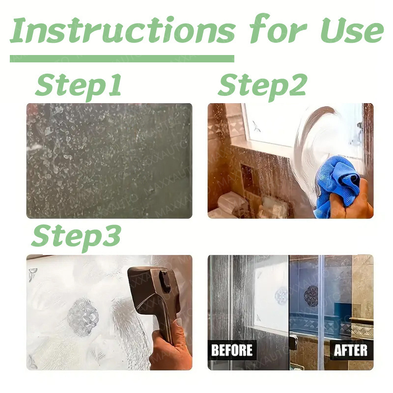 معجون تلميع الزجاج للحمام والم - مراجعة Home Bathroom Cleaning Kit وسعره