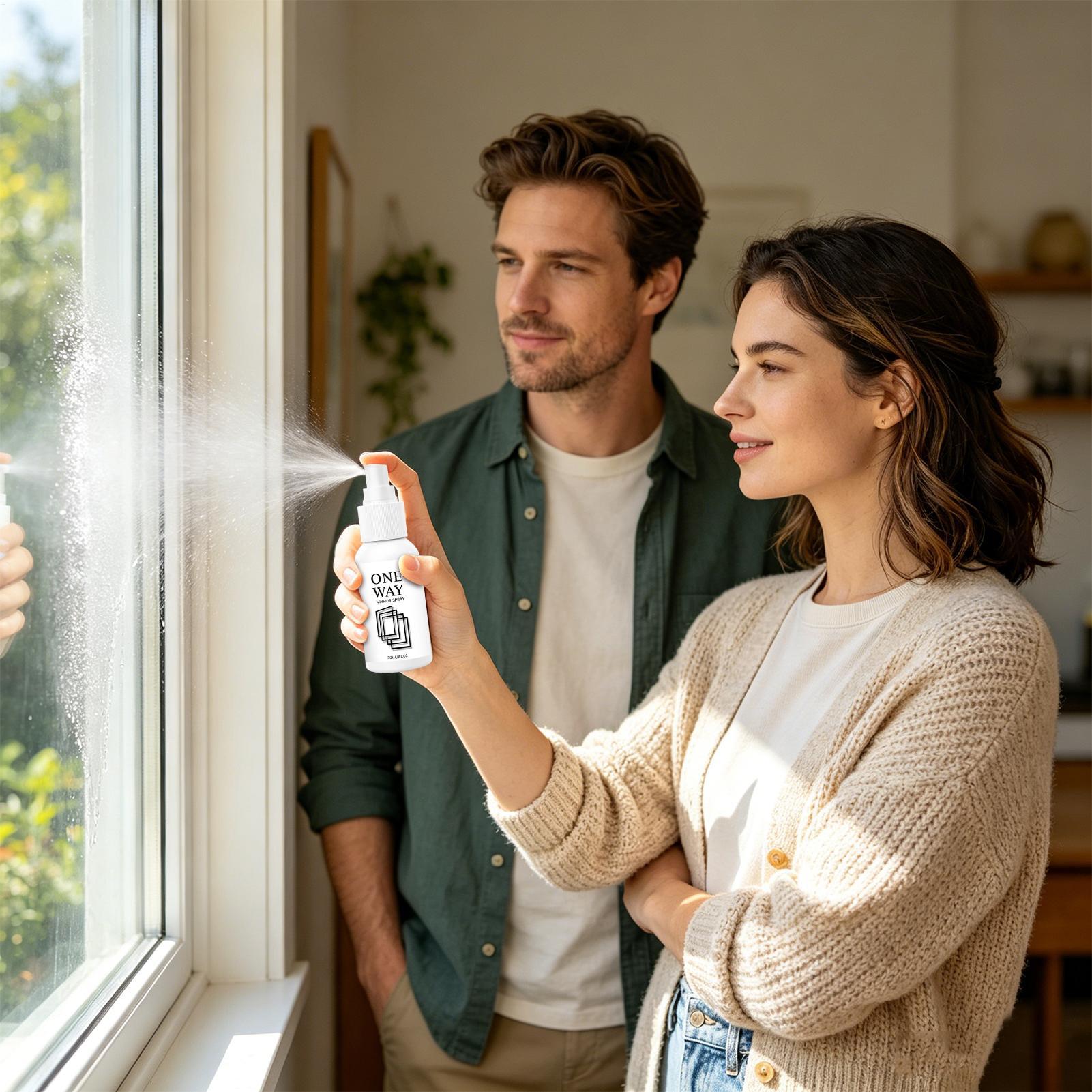 بخاخ منظف زجاج فوري مضاد للتوه - مراجعة Home Bathroom Window Tint وسعره