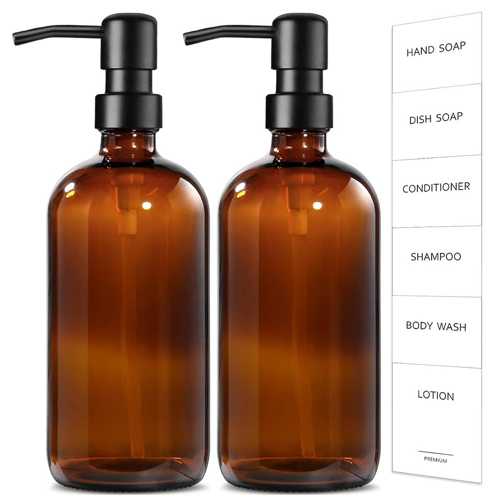 موزع صابون زجاجي كهرماني، عبوت - مراجعة Glass Soap Dish وسعره