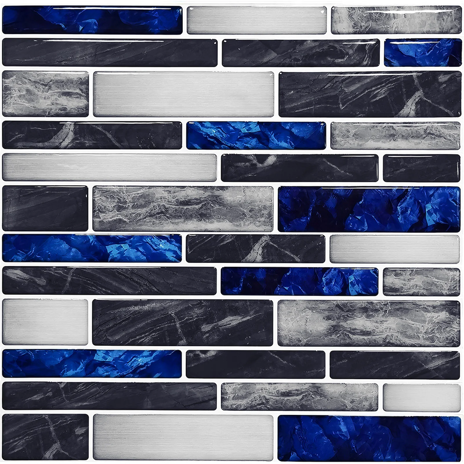 ملصق بلاط ثلاثي الأبعاد ذاتي ا - مراجعة Home Bathroom Wall Tiles وسعره