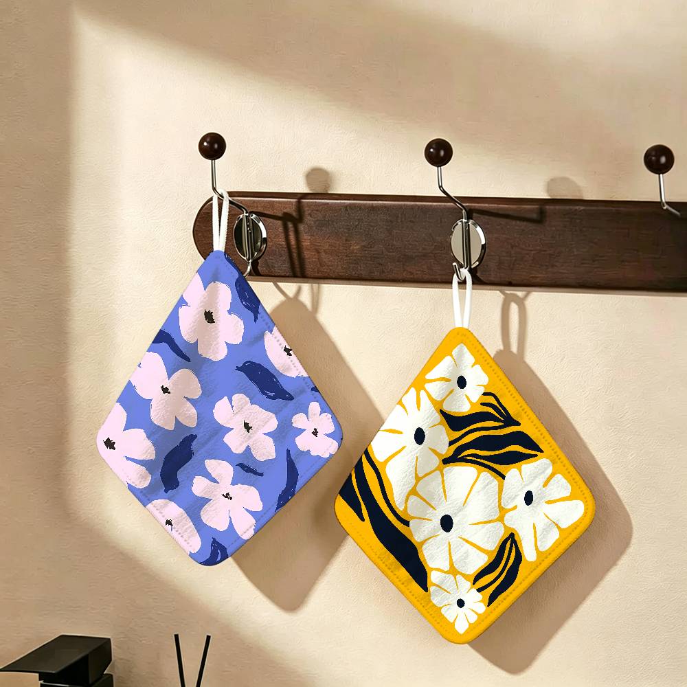 منشفة مطبخ معلقة من قماش البول - مراجعة Home Kitchen Bathroom Marketing وسعره