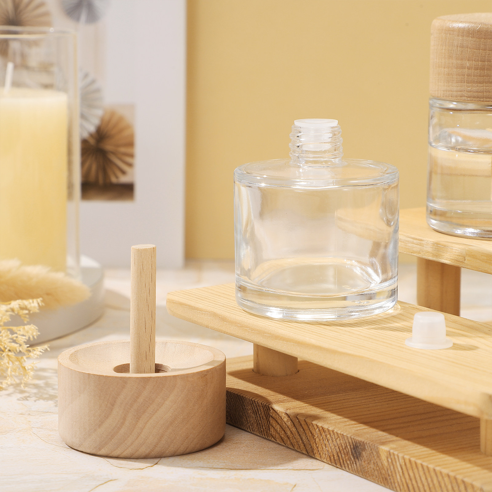 زجاجتان ناشرتان للعطر سعة 50 م - مراجعة Home Bathroom Glass وسعره