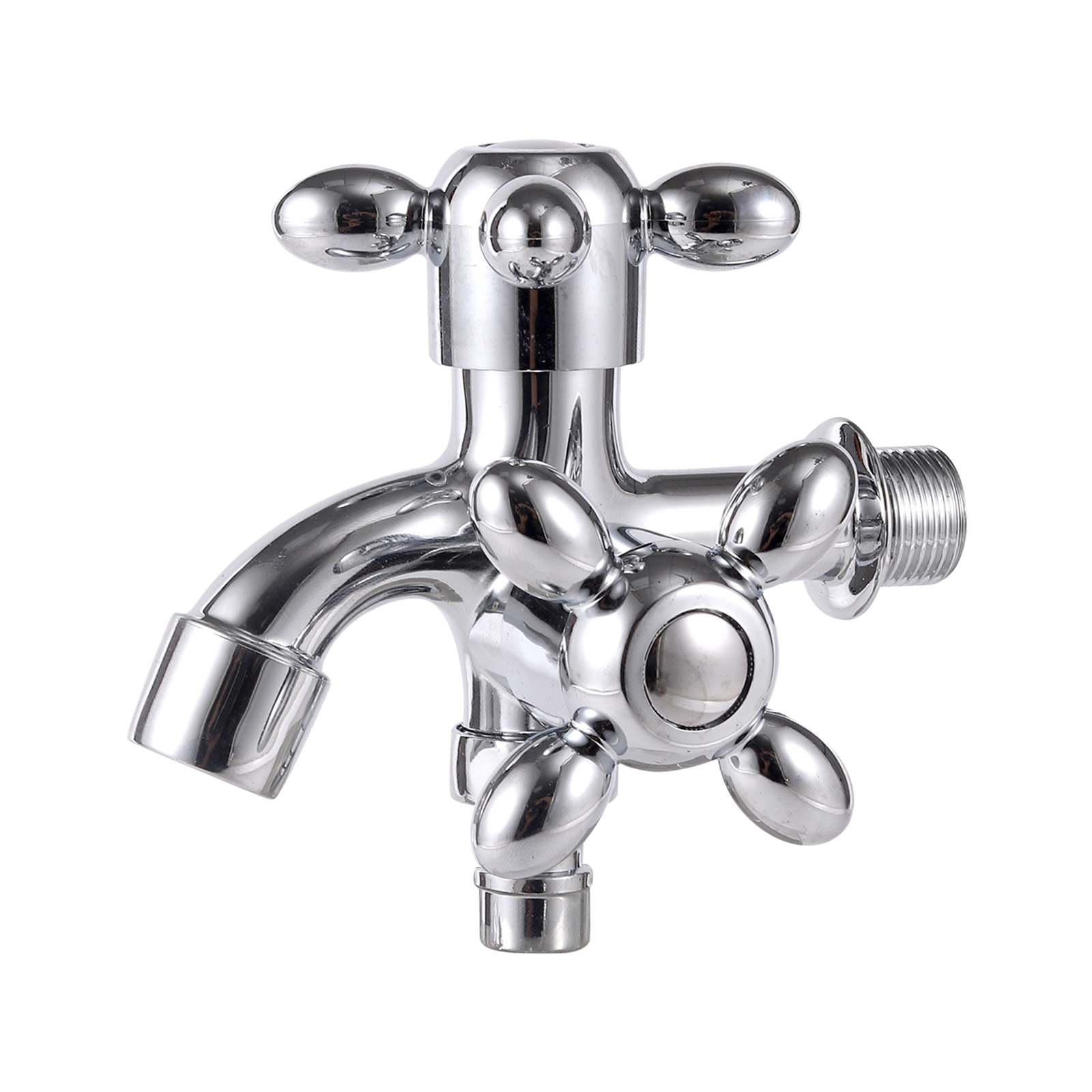 صنبور مياه بمخرج مزدوج بقياس 1 - مراجعة Home Outlet Bathroom وسعره