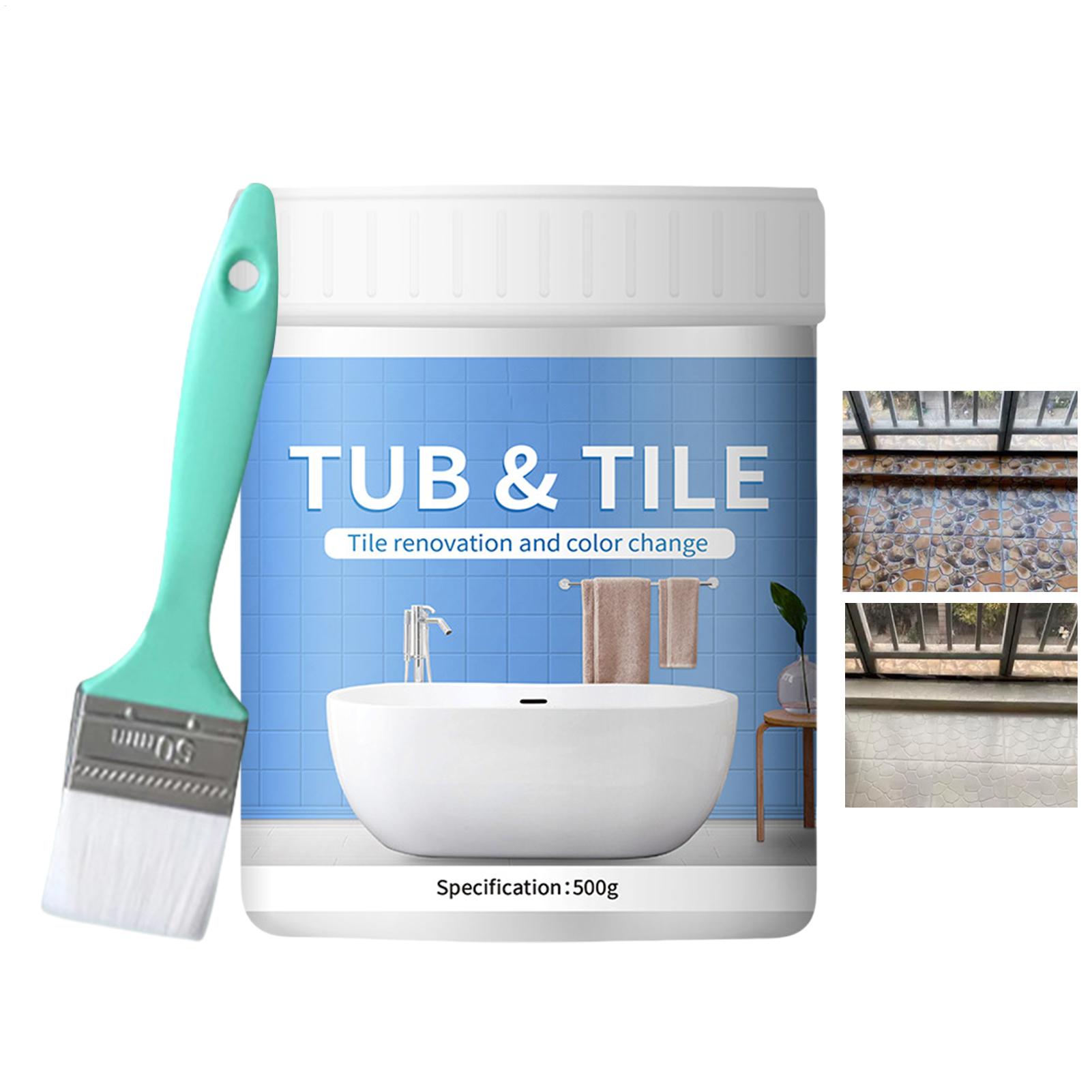 طقم طلاء بلاط الحمام 500 جرام، - مراجعة Home Bathroom Wall Tiles وسعره